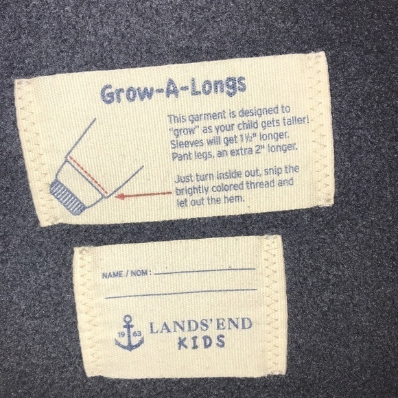 NWOT Lands’ End Kids Jacket Size 10/12 Medium - Picture 5 of 9